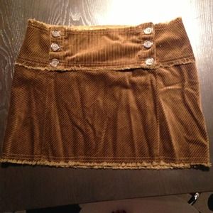 LOWERED PRICE! Juicy couture corduroy mini skirt
