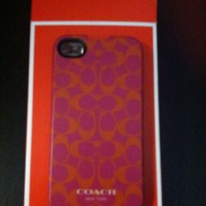 Coach iPhone 4/4s case $27 pp
