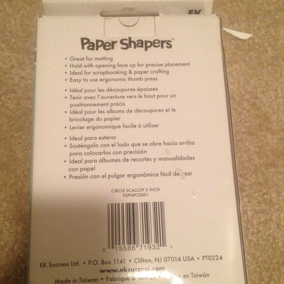 Paper nesting punch - Picture 2 of 3