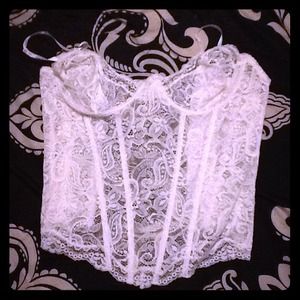 Lace corset