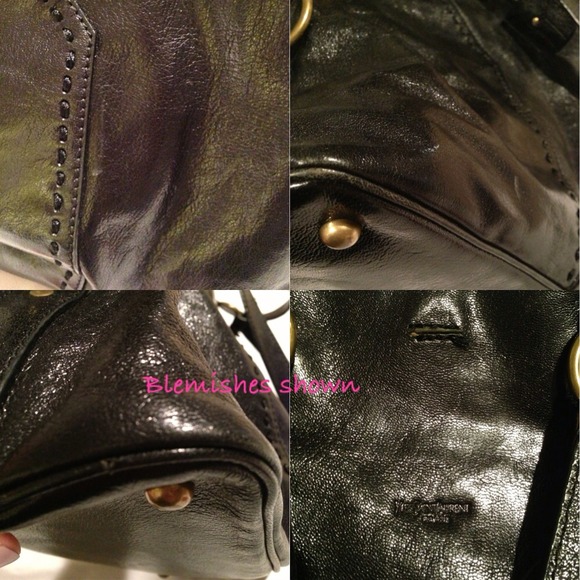 Authentic oversized black patent YSL Muse - - Picture 4 of 4