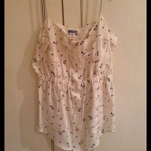 Reduced! Quicksilver Nautical Anchor- never worn!