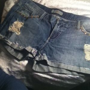 Ymi Blue Jean Shorts