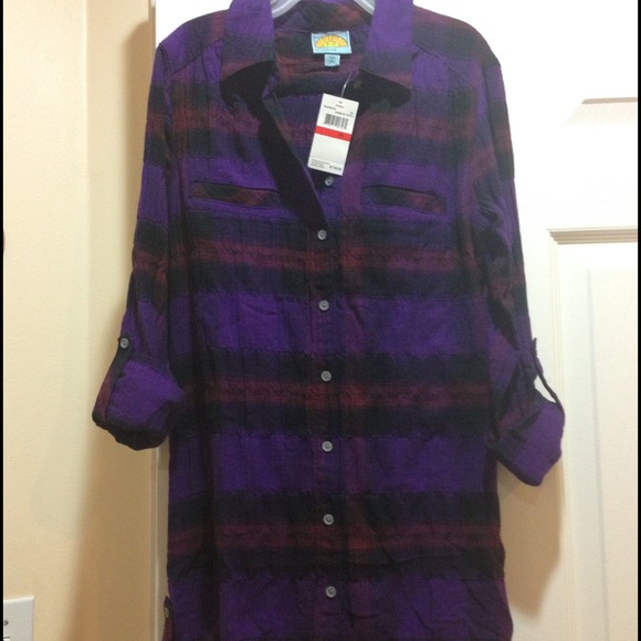 ⛔️Bundled! C&C California Plaid Herringbone Shirt - Picture 3 of 4