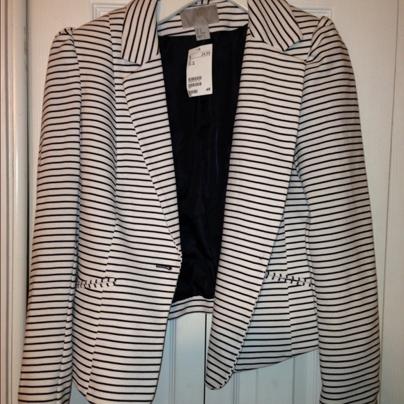 Striped Blazer