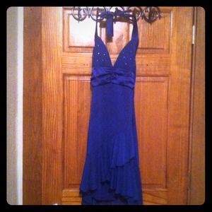 Navy blue dress