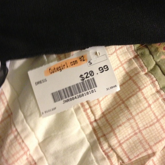 🚫Sold🚫Black and white chiffon dress - Picture 3 of 4