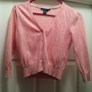 Light pink cardigan