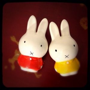Miffy and Melanie Salt n Pepper shakers from Japan