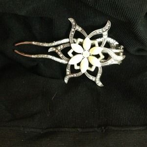 Beautiful jeweled hair Clip