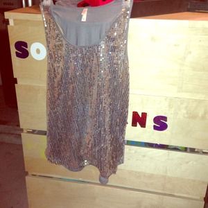 Sparkly tank top