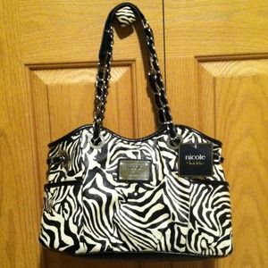 Zebra purse & wallet by Nicole Miller🎀Reserved🎀
