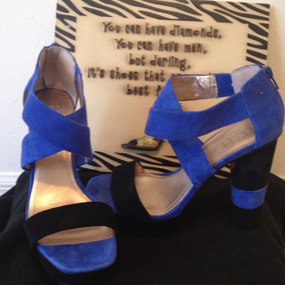 Don't step on my blue suede shoes!!!  Very cute!!!