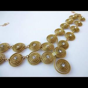 Handmade necklace made out of organic plant