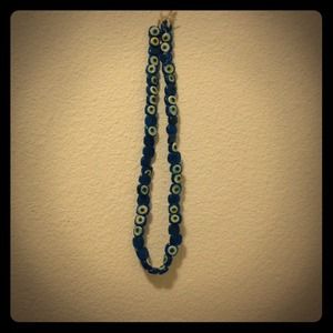 Evil eye necklace.