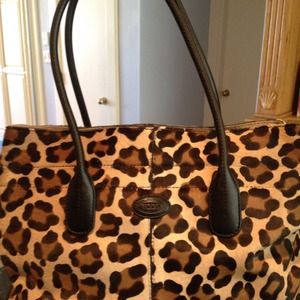 Tod's Leopard Print D-Styling Bag