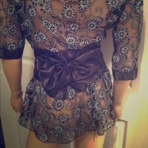 Unique Kimono- style lingerie