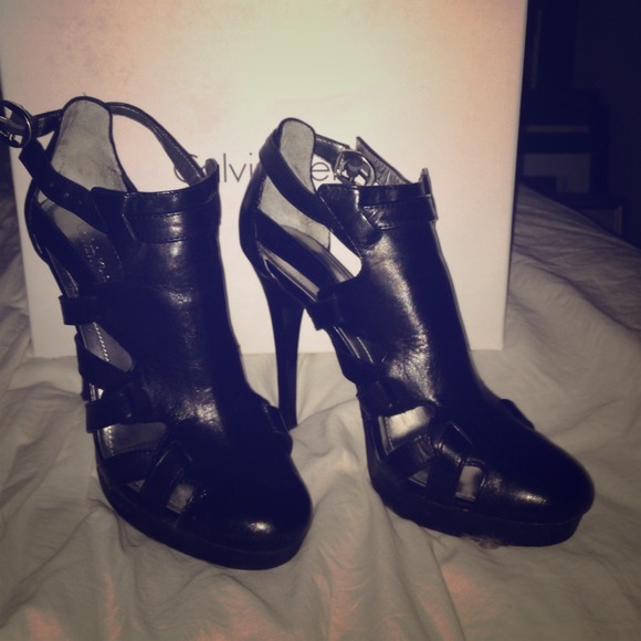 3inch black heels