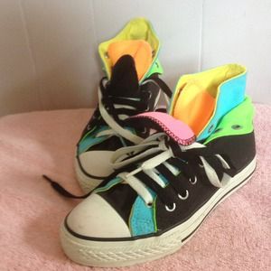 Converse multi layer all stars only worn twice