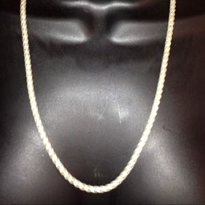 Authentic sterling silver 22 inch chain