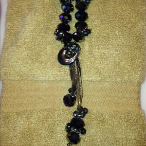 Beautiful bead/ribbon necklace worn once