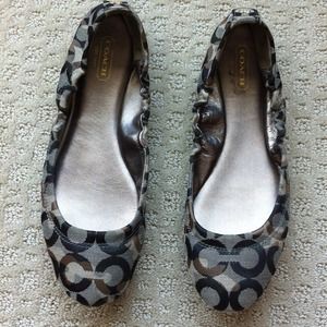 Coach Size 8 flats