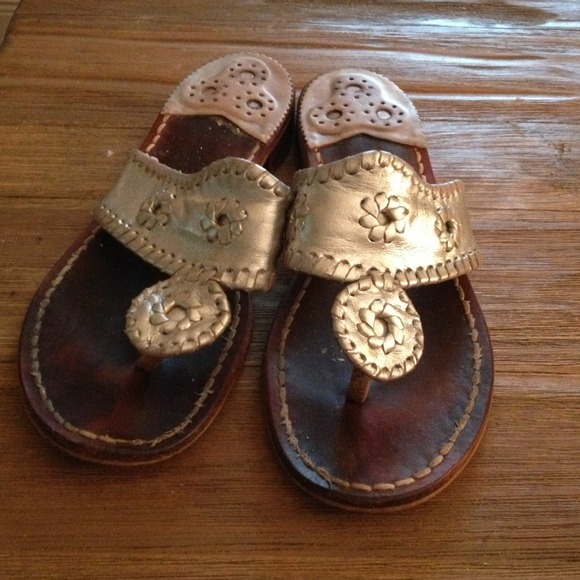 RESERVED!!!!! Jack Rogers Silver Sandals