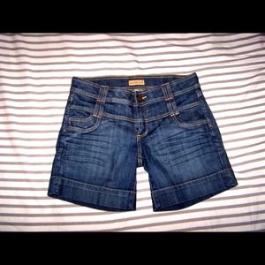 Jean Bermuda shorts by See Thru Soul