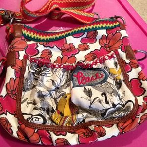 ** Happyhill ** Sakroots cloth handbag