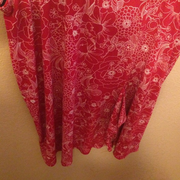 Red skirt