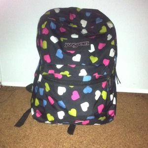 Jansport hearts backpack