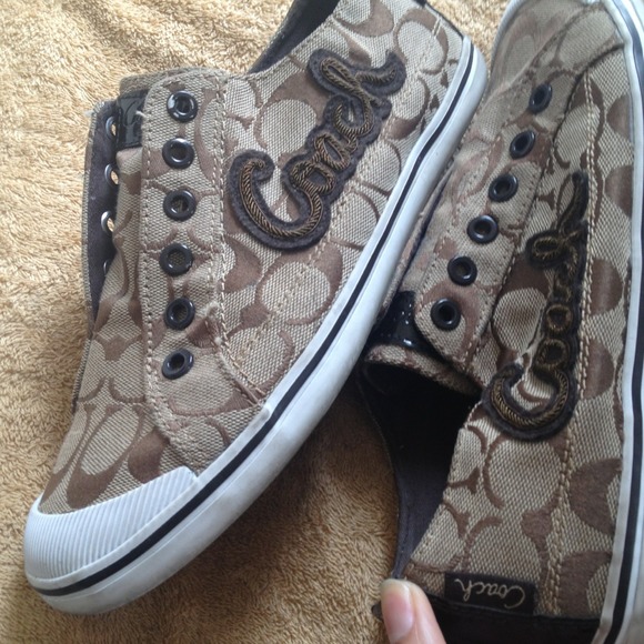 "Coach" Slip on Shoes