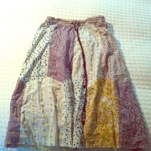 ⬇URBAN OUTFITTERS Kimchi and blue patchwork skirt