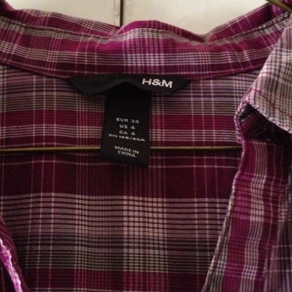 Cranberry Shirt Dress - Picture 3 of 3