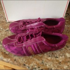 Hot Pink "COACH" Shoes