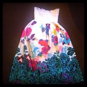 Floral Beach dress