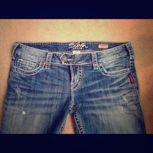 Silver Jeans Capri