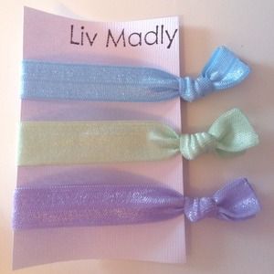 Handmade hairties for Spring!