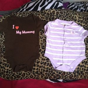 Baby girl onesies