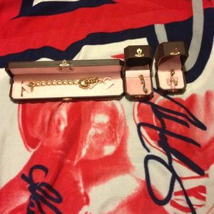 Juicy Couture bracelet and charms 100% authentic
