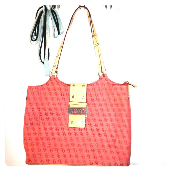XOXO Red Tote Handbag