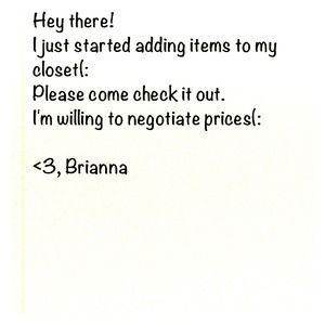 Visit my closet(: