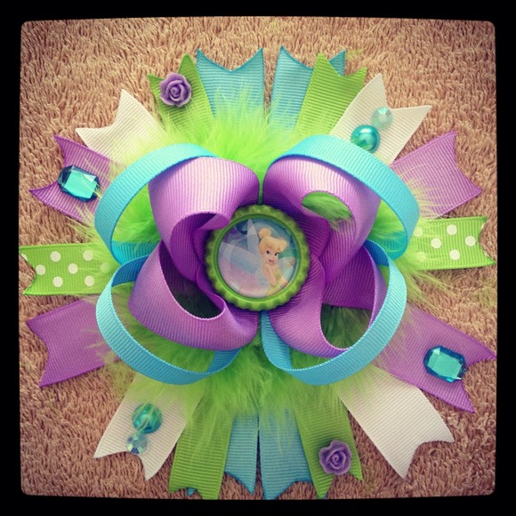 Tinker Bell Boutique Hair Bow.