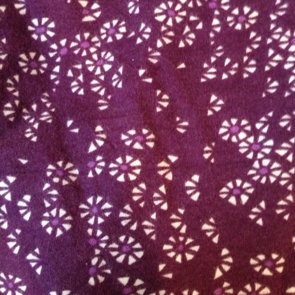 Purple Patterned Tunic - Picture 2 of 3