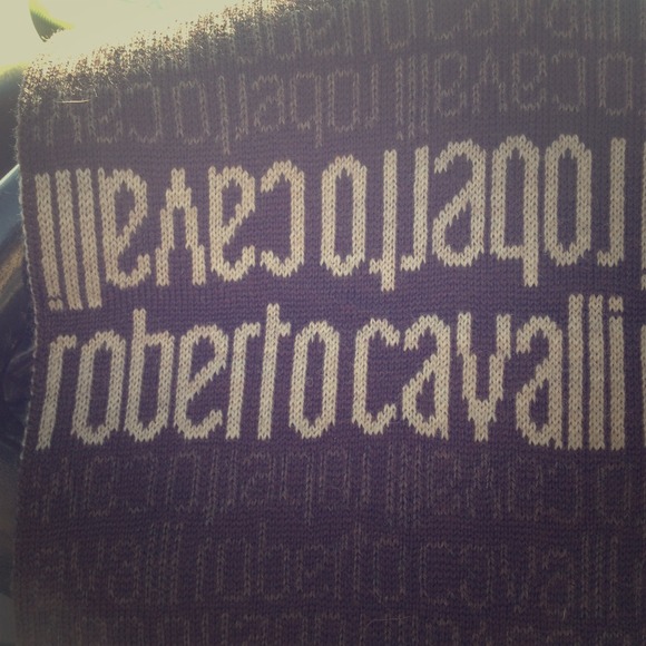 *sale* authentic Roberto Cavalli scarf
