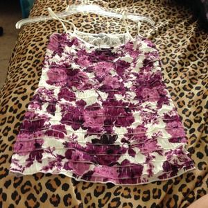 Spaghetti Strap, Floral, Lace.