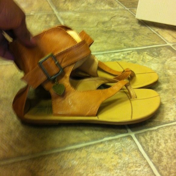 Tan sandels great for summer