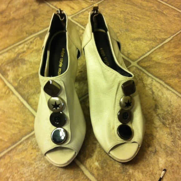 Cream colored