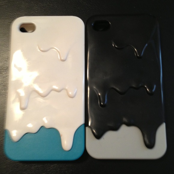 2 melting ice cream iPhone 4 cases