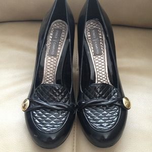 Worn once ..black wedge